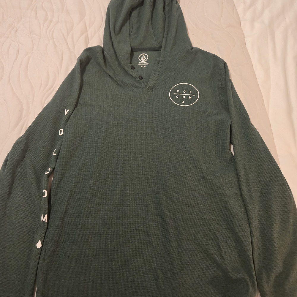 Volcom Men's Forest Green Hoodie